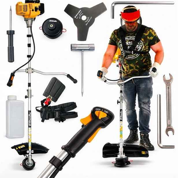 Benzínový křovinořez Riwall Pro Rpb 510