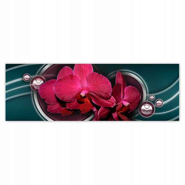 Plakáty 200x66 Fialový orchidej