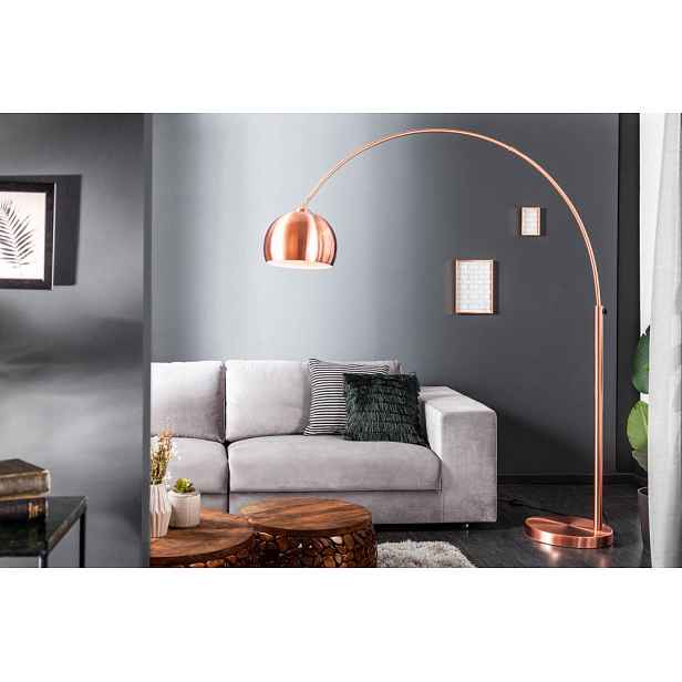 Stojací lampa BANGUI 170 - 210 cm Dekorhome