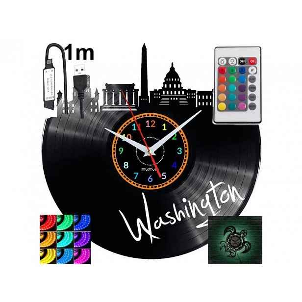 Washington Dárek pro milovníka originální Nástěnná Dekorace z desky