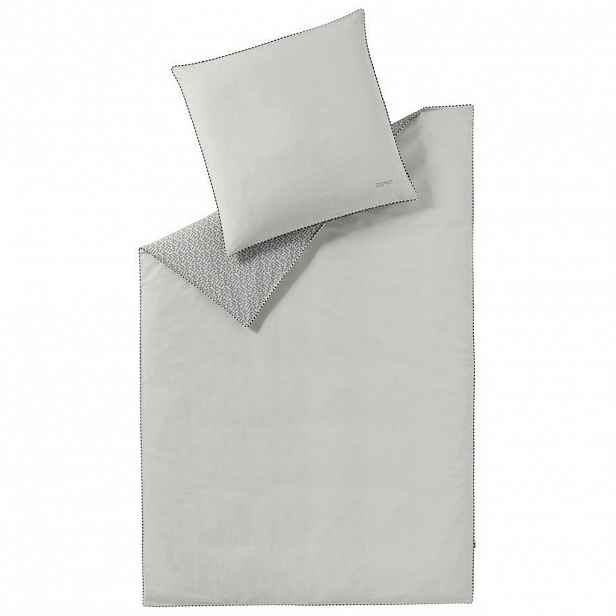 Esprit OBOUSTRANNÉ POVLEČENÍ, renforcé, šedá, světle šedá, 135/200 cm