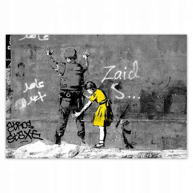 Fototapety 152x104 Banksy holčička