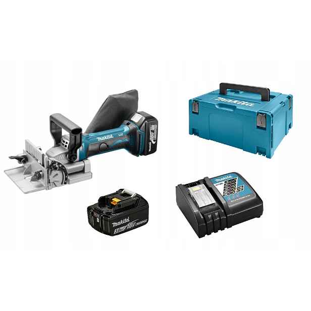 Makita DPJ180RFJ Rezarka Lamelownica 18V 2x3,0Ah
