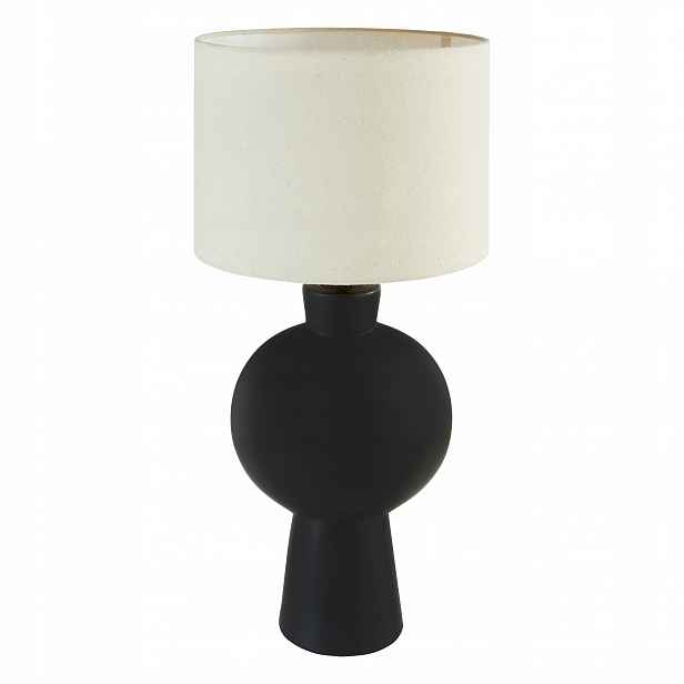Stolní lampa Yulia 59 cm Klasická Geometrická Černá Na Komodu Do Obývacího Pokoje
