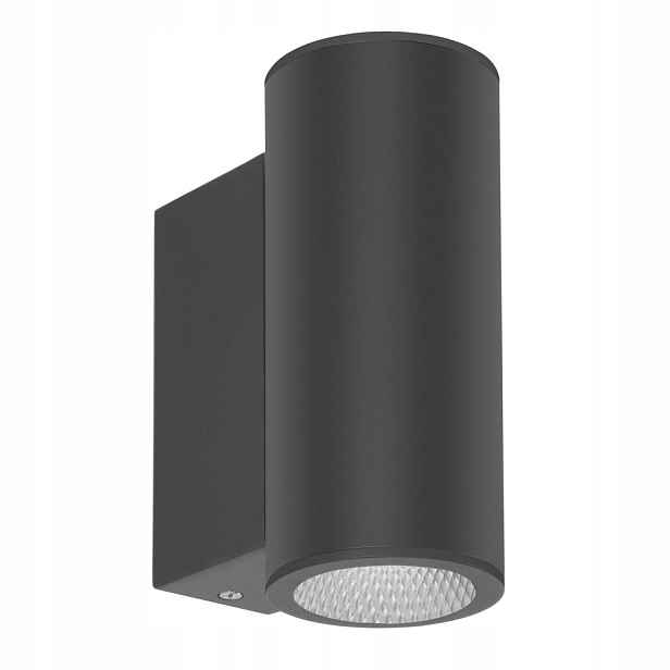 Fasádní Led lampa Lenta Černá Neutrální 1279lm IP54 Italux