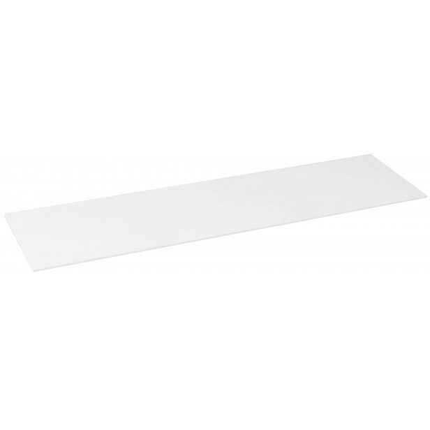 Sapho Ezara - Deska pod umyvadlo 142x47 cm, matná bílá EZR141-0101