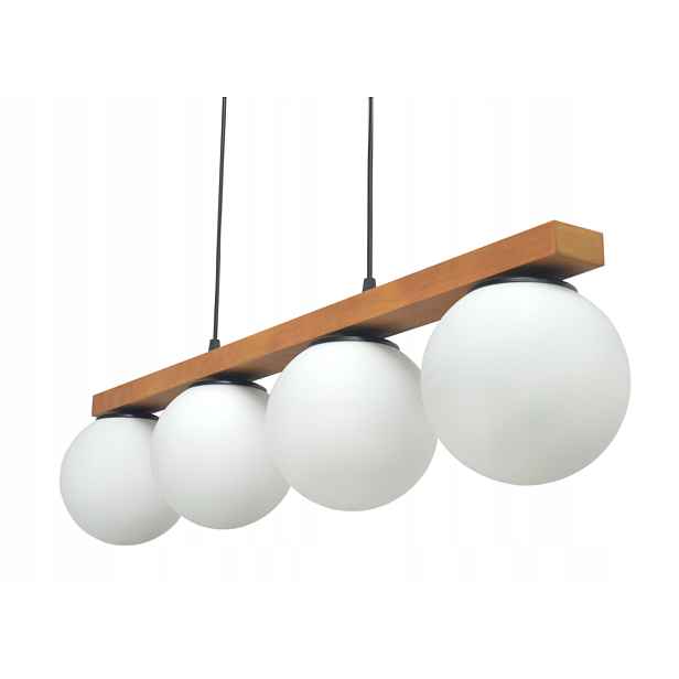 Lampa Nad Stůl Do Kuchyně Jídelny Obývacího Pokoje E14 Led Skleněné Koule Mezipatro