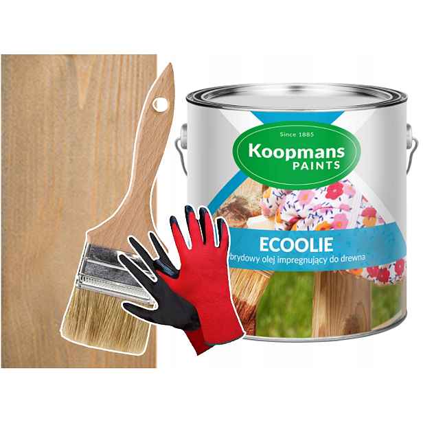 Olej na terasu Koopmans Ecoolie ořechový 2,5 l