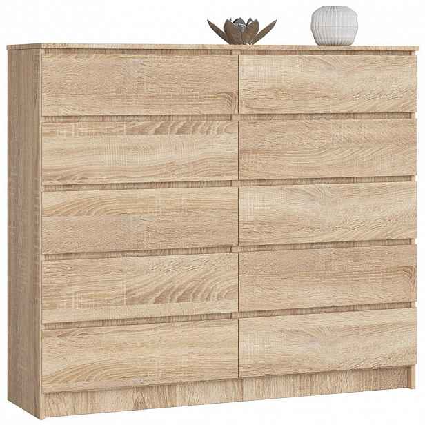 RAUMHIRSCH FURNITURE KOMODA dub Sonoma 121/138/40