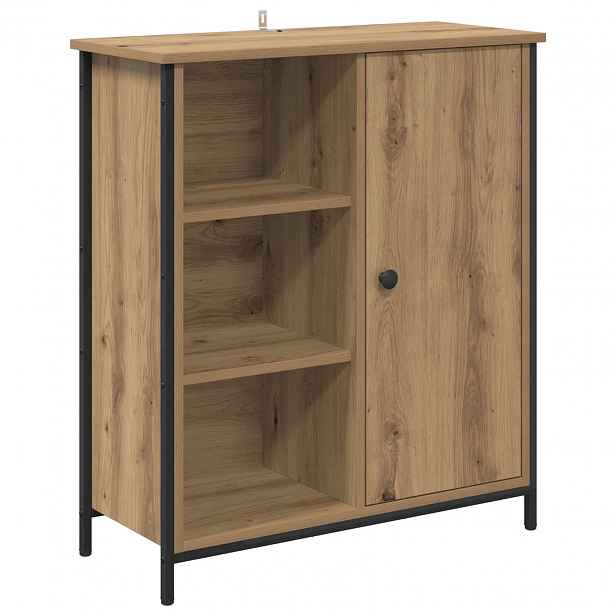 vidaXL Servírovací skříň Artisanový dub 70 x 30 x 80 cm