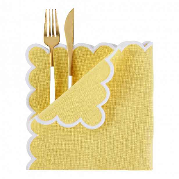 Butlers SUMMER CHEER Ubrousek 42 x 42 cm - žlutá
