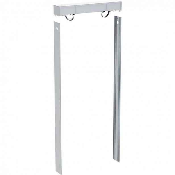Geberit - Představbová sada pro Monolith Plus, kartáčovaný hliník 131.196.00.2