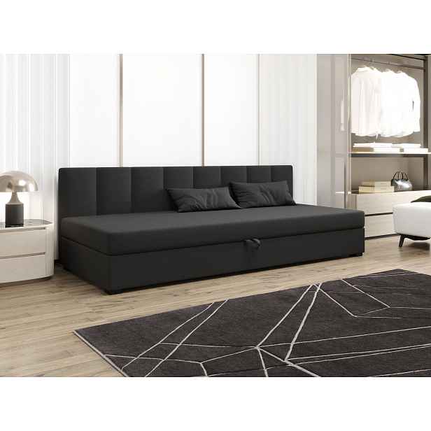 Jednolůžková postel 90x195 MANKA BIZ 1 - šedá