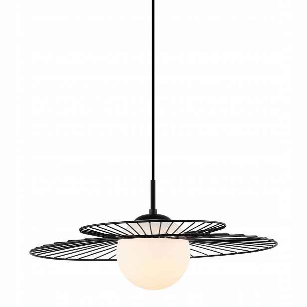 Sarah Závěsná lampa Černá Moderní kulatá E27 40W IP20