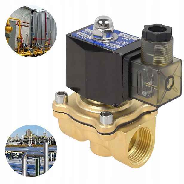 Elektromagnetický Ventil Je Normálně Uzavřený, Spínač Ventilu