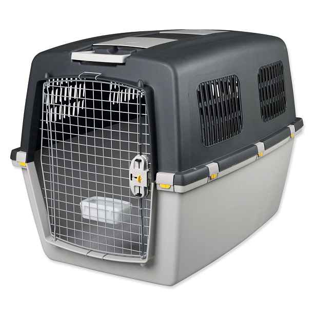 Šedá přepravka pro domácího mazlíčka 104x73 cm  Trixie Gulliver 7 L – Plaček Pet Products