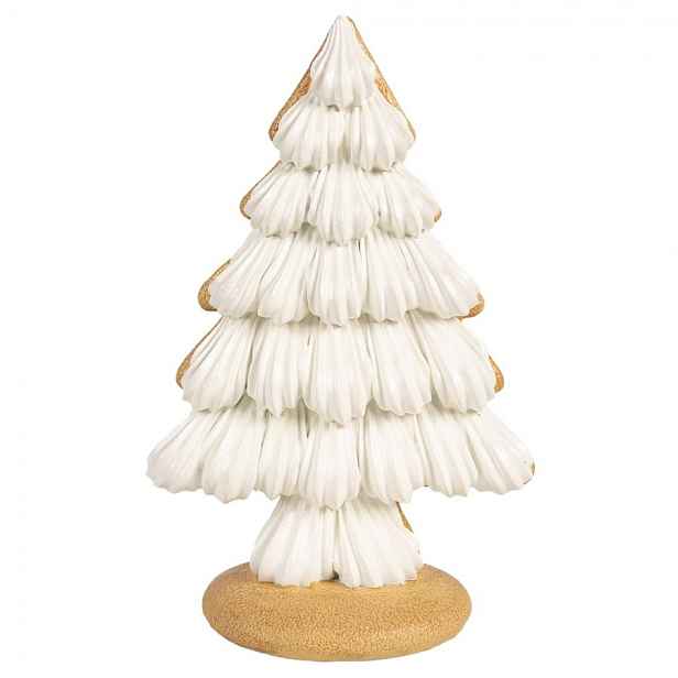 Vánoční dekorace cukrový perníčkový stromek - 17*11*26 cm Clayre & Eef