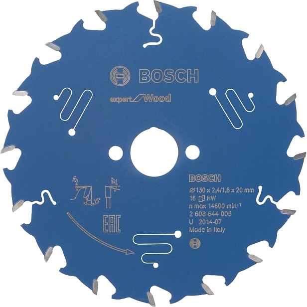Kotouč pilový Bosch Expert for Wood 130×20×2,4 mm 16 z.