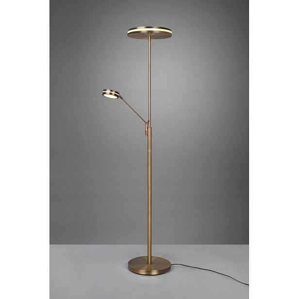 Led Podlahová Lampa Trio Franklin 426510204 Zlatá
