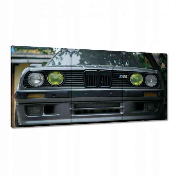 Obrazy 180x90 Šedé auto Bmw