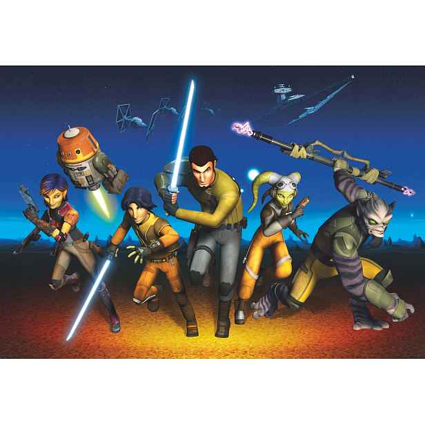 Fototapeta Pro Děti Star Wars Rebelové 368 X 254 CM