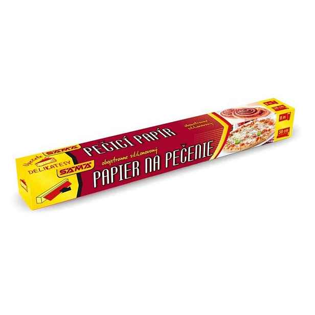SAMA PEČÍCÍ PAPÍR 8M, HNĚDÁ_hamashop