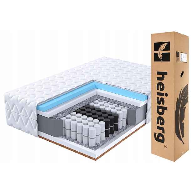 Taštičková matrace Ludin 80x200 Hr pěna kokos Heisberg