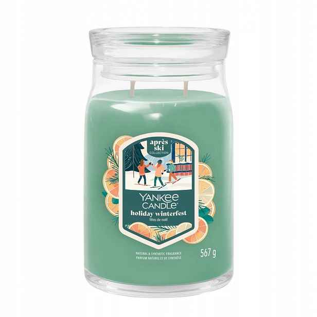 Yankee Candle Holiday Winterfest Velká vonná svíčka