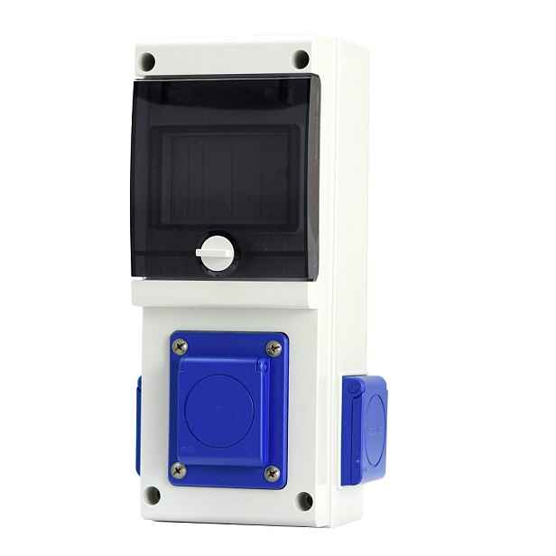 Kombinace zásuvková Scame BLOCK1 632.2W-001F3 3× 230 V