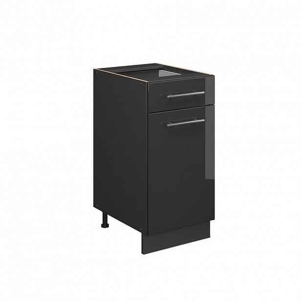 Vicco SPODNÍ SKŘÍŇKA KUCHYŇSKÉ LINKY Fame-Line Antracitový vysoký lesk 40 cm , PD Antracit