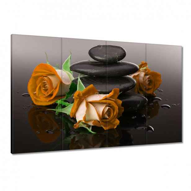 Obrazy 120x80 Oranžové růže Spa