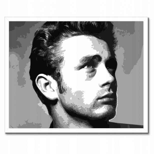 Plakáty v rámu 50x40 Herec James Dean