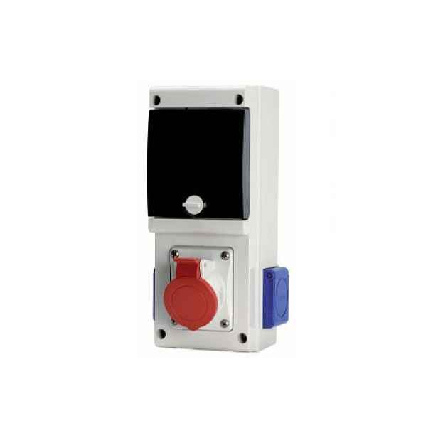 Kombinace zásuvková Scame BLOCK1 632.3W-101 2× 230 V 1× 400 V, 32 A