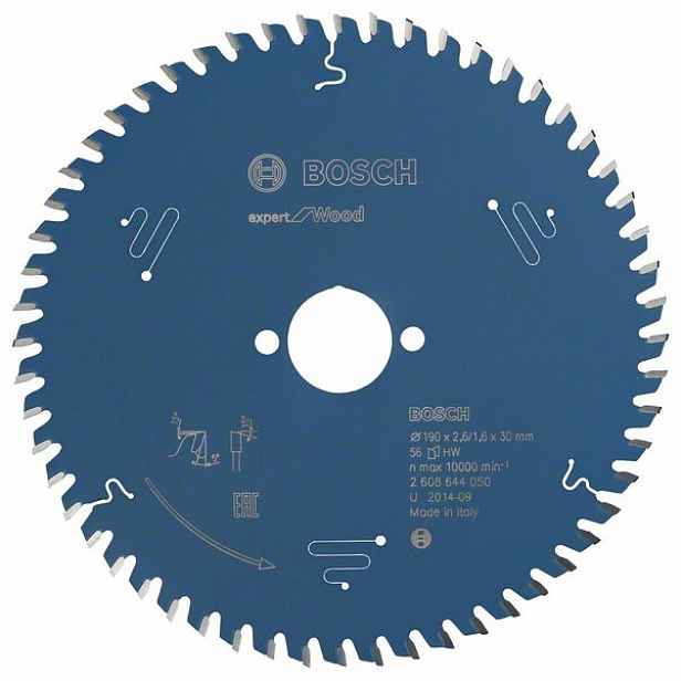 Kotouč pilový Bosch Expert for Wood 190×30×2,6 mm 56 z.