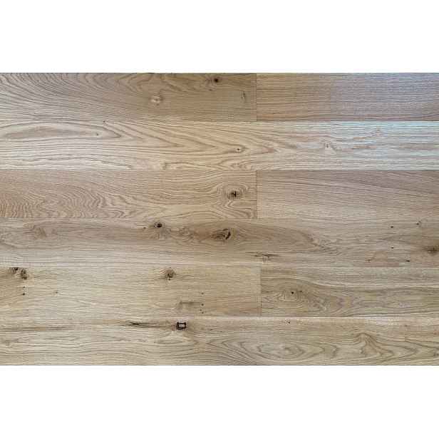 Podlaha dřevěná EkoWood bezbarvý kartáčkovaný 13,5×136×2 130 mm