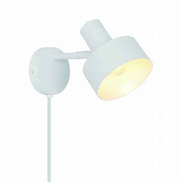 Pohyblivá nástěnná lampa Svítidlo E27 IP20 Matis Bílá Nordlux Nordlux