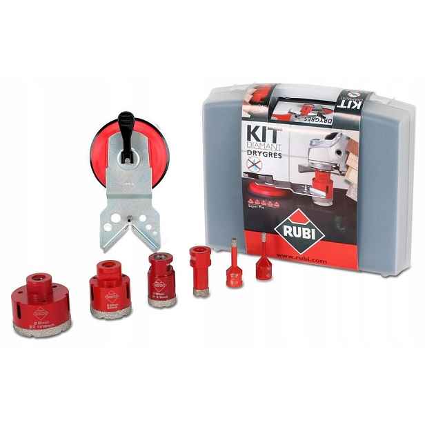 Sada 6 korunkových vrtáků korunkový vrták Drygres 6-68 mm (50996) Rubi