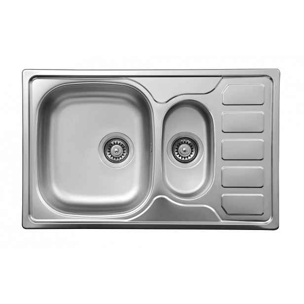 DEANTE - Soul nerez satin - Nerezový dřez, 1.5 - bowl s odkapávačem ZEO_0513