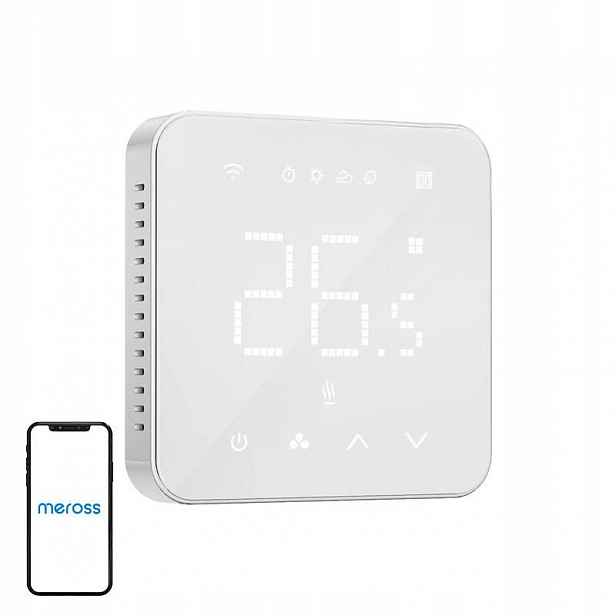 Meross Wifi Inteligentní Termostat Pro Smart Home Homekit S Dálkovým Ovládáním