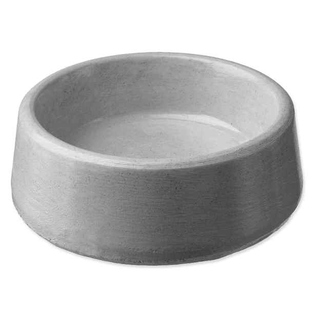 Betonová miska pro psa ø 23 cm BE-MI – Plaček Pet Products