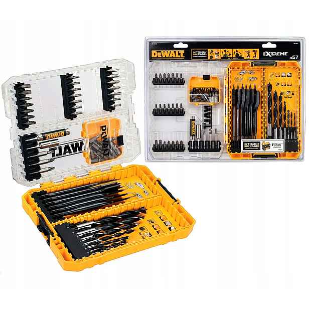 DeWALT Sada vrtáků a bitů 57 dílů DT70758