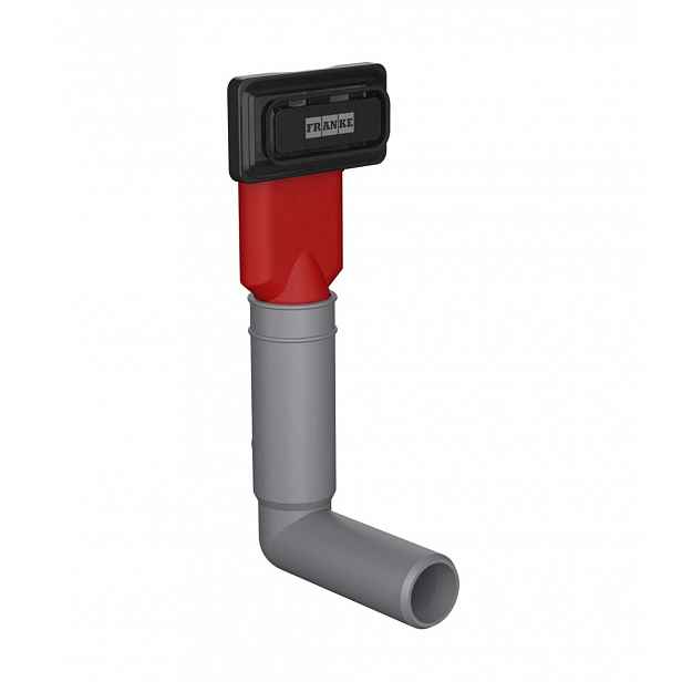 Franke - Skrytý přepad Colorline hranatý, matná černá 112.0734.738