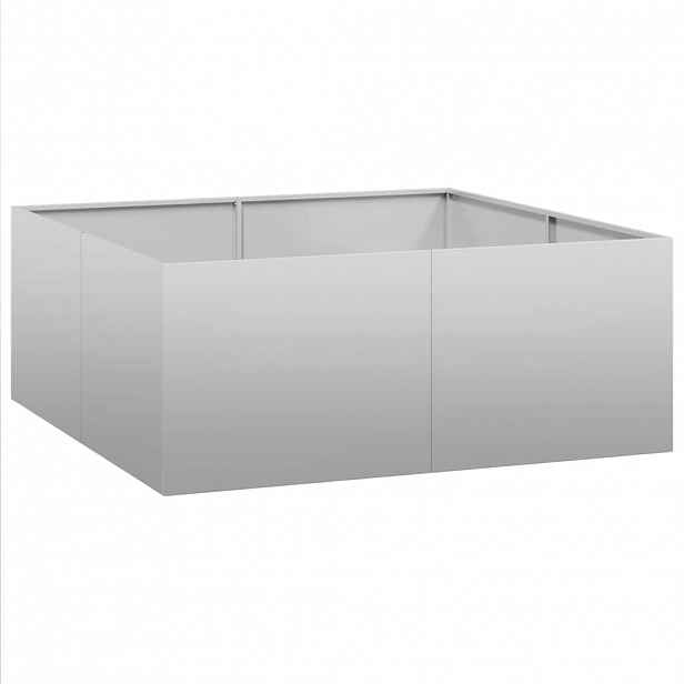 vidaXL Truhlík 100x100x40 cm pozinkovaná ocel