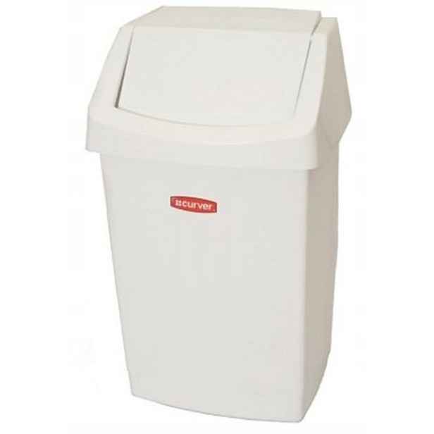 Curver Odpadkový Koš Výklopný Click-It 50 l Bílý 154792