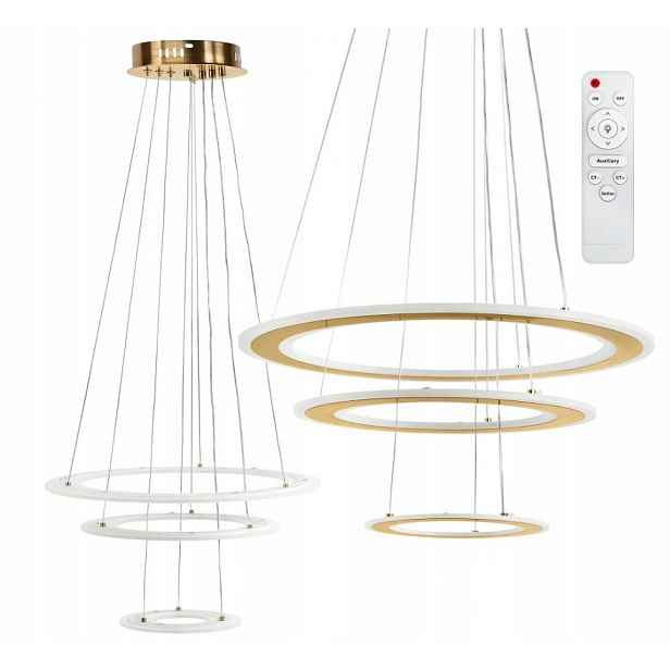 Lampa G041-3CP Brush Gold