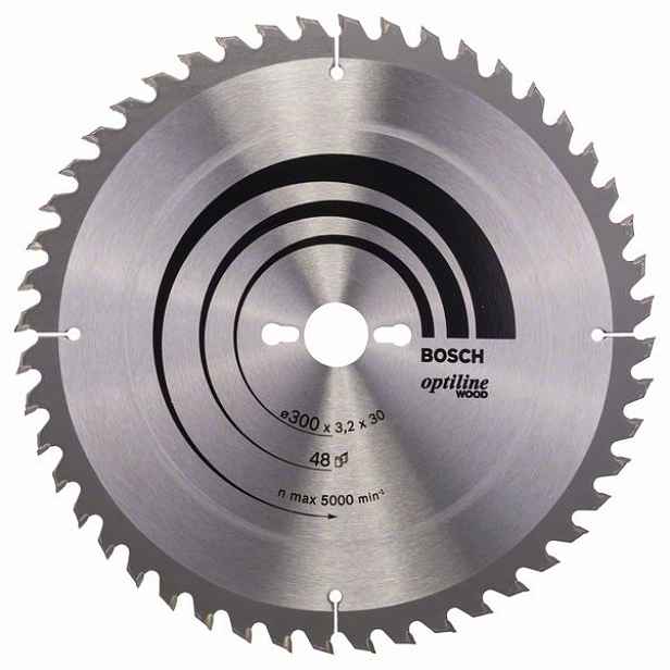Kotouč pilový Bosch Optiline Wood 300×30×3,2 mm 48 z.