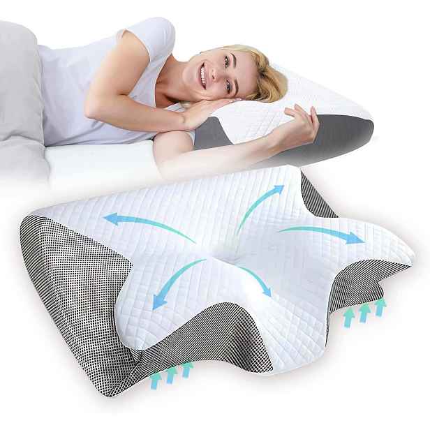 Ortopedický Polštář Memory Foam Na Bolest Krku A Páteře