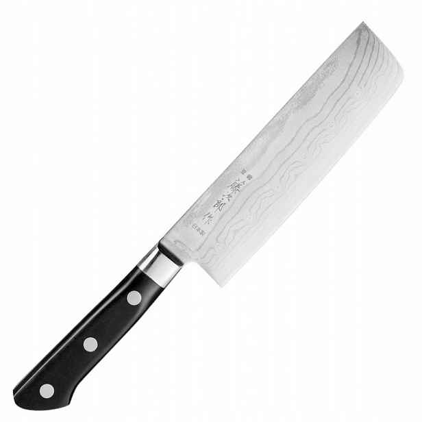 Tojiro Classic Damascus VG-10 Japonský Nůž Nakiri na sekání, 16,5 cm