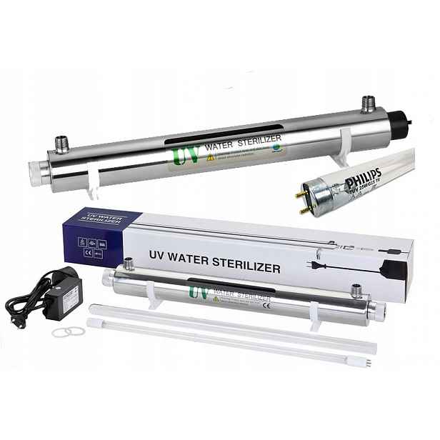 Lampa Uv Filtr Vody Sterilizátor Uv lampa 25W Philips Atest Pzh