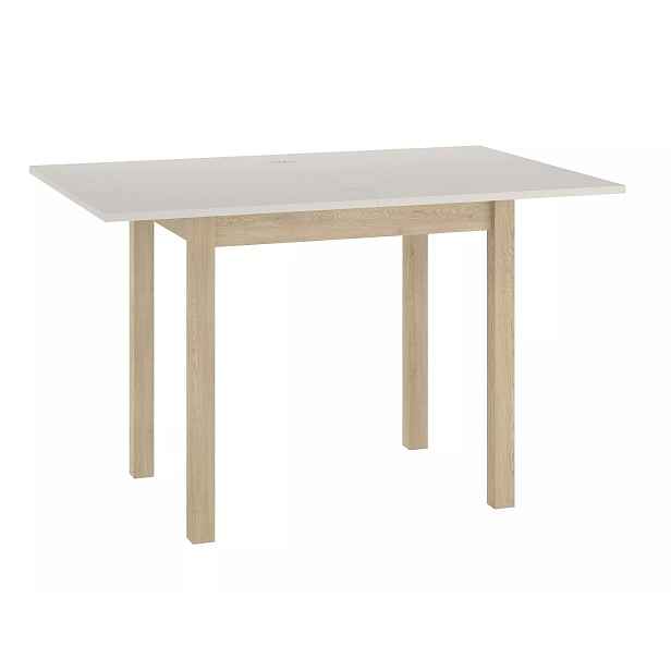 Signal Jídelní rozkládací stůl Flip 80/160 cm kašmírový/dub Cremona Torro